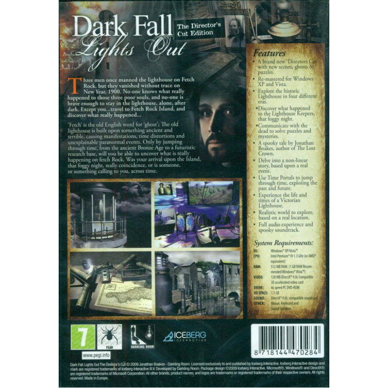 Dark Fall: Lights Out - The Director's Cut Edition (DVD-ROM)