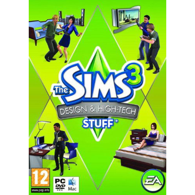 The Sims 3: Design and Hi-Tech Stuff (DVD-ROM)