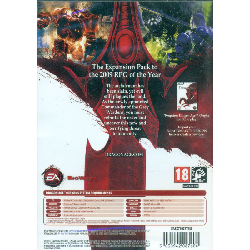 Dragon Age Origins: Awakening (DVD-ROM)