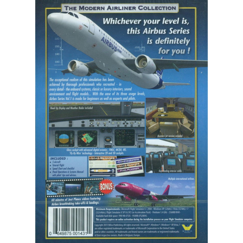 Airbus Series Evolution Volume 1 (DVD-ROM)