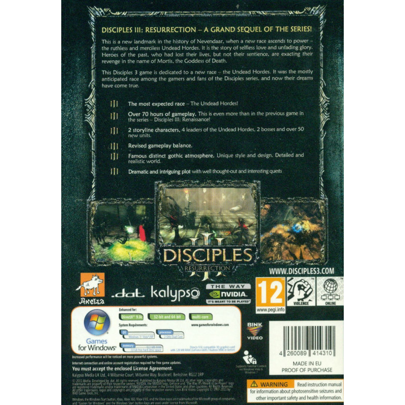 Disciples III: Resurrection (DVD-ROM)