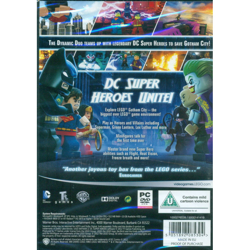 LEGO Batman 2: DC Super Heroes (DVD-ROM)