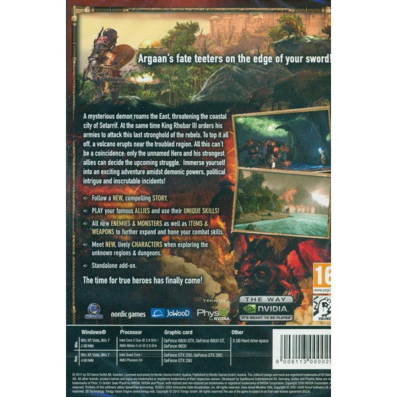 Arcania: Fall of Setarrif (DVD-ROM)