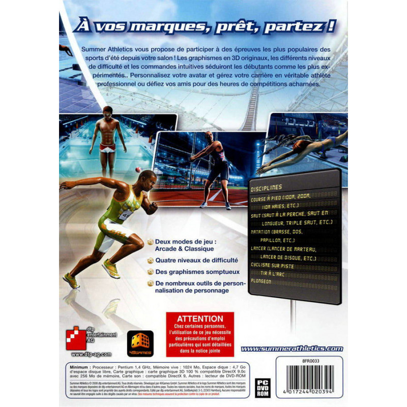 Summer Athletics (DVD-ROM)