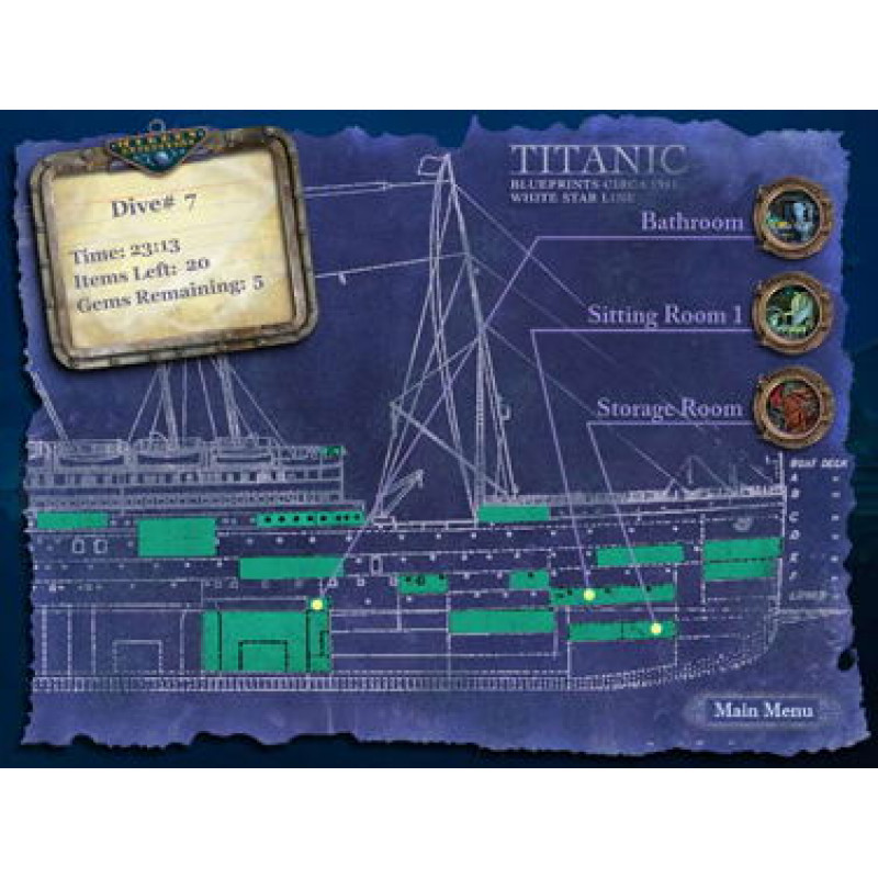 Hidden Expedition: Titanic (Black Lime)