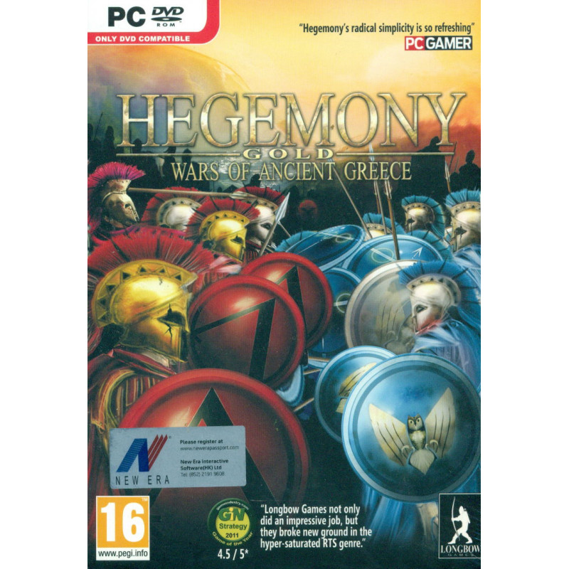 Hegemony Gold: Wars of Ancient Greece (DVD-ROM)