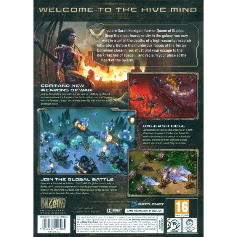 Starcraft II: Heart of the Swarm (Expansion Set) (DVD-ROM)