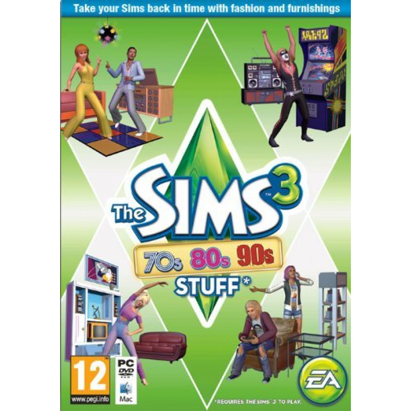 The Sims 3: 70s, 80s, & 90s Stuff Pack (DVD-ROM)