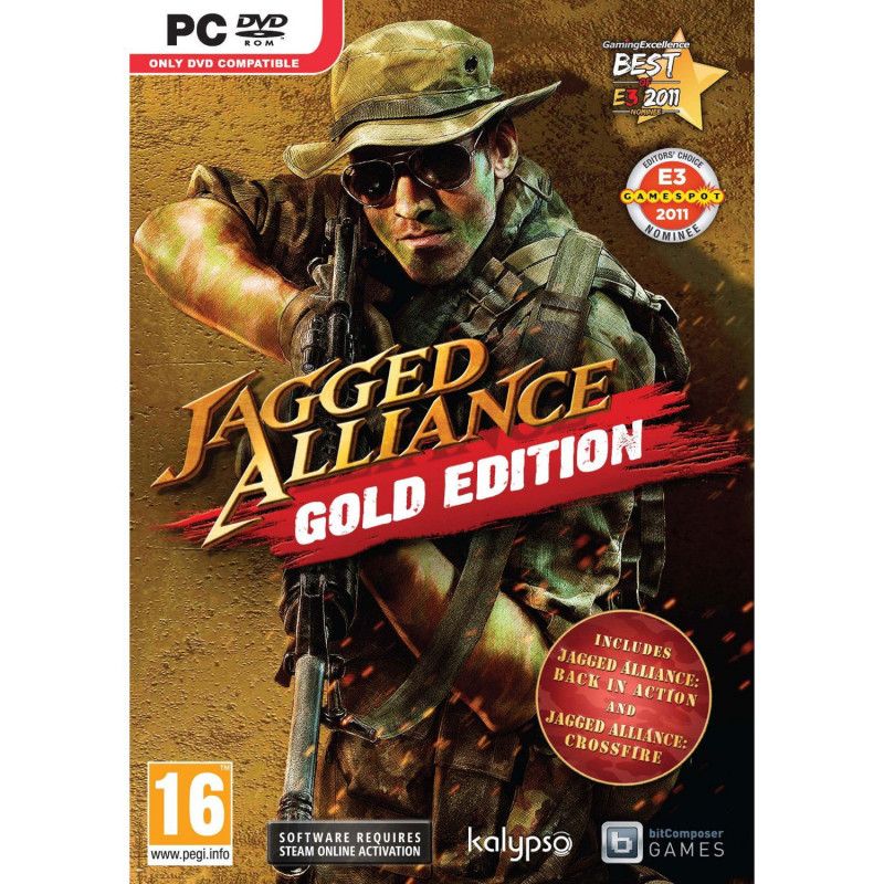 Jagged Alliance Gold Edition (DVD-ROM)