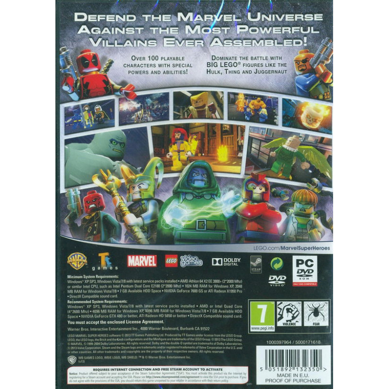 LEGO Marvel Super Heroes (DVD-ROM)