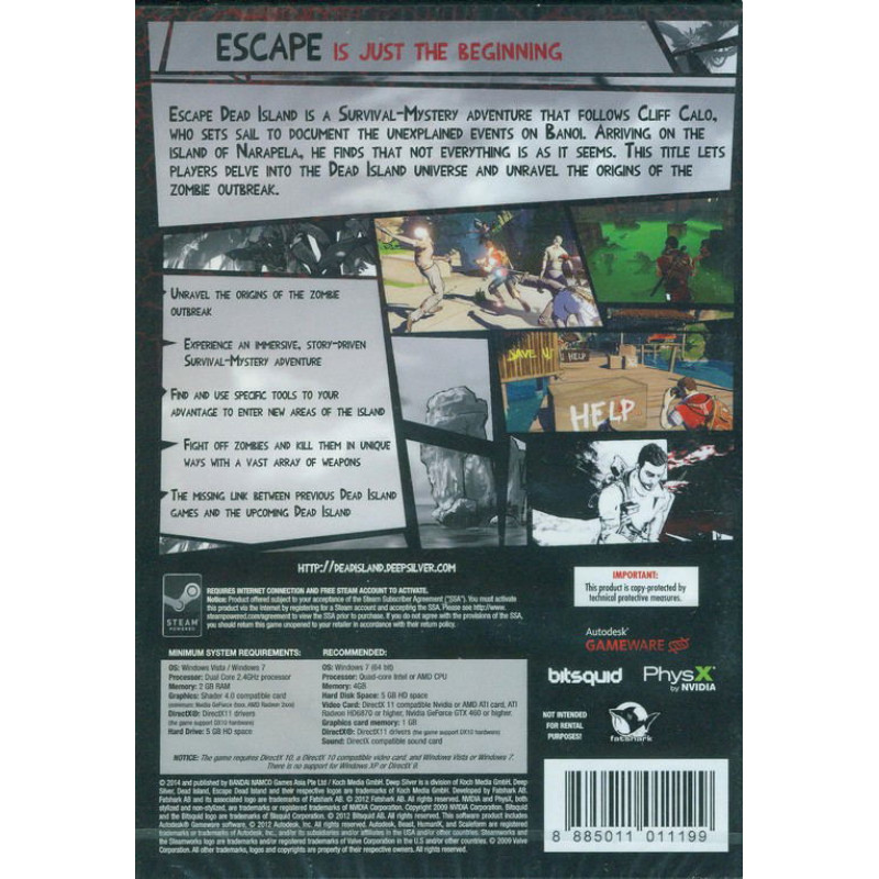 Escape Dead Island (English)