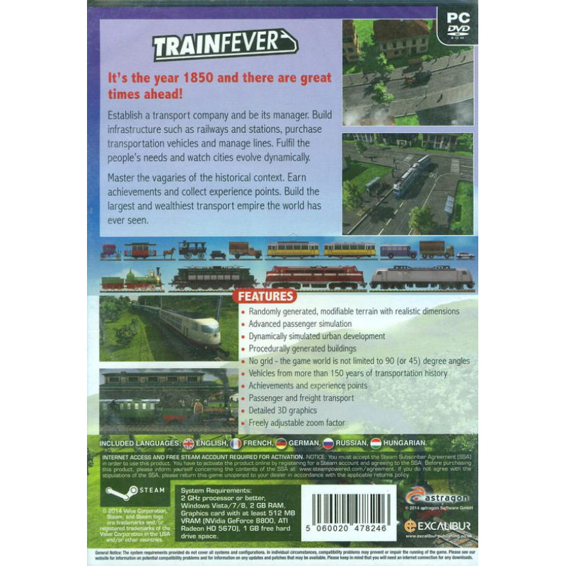 Train Fever (DVD-ROM)