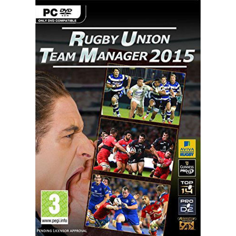 Rugby Union Team Manager 2015 (DVD-ROM)