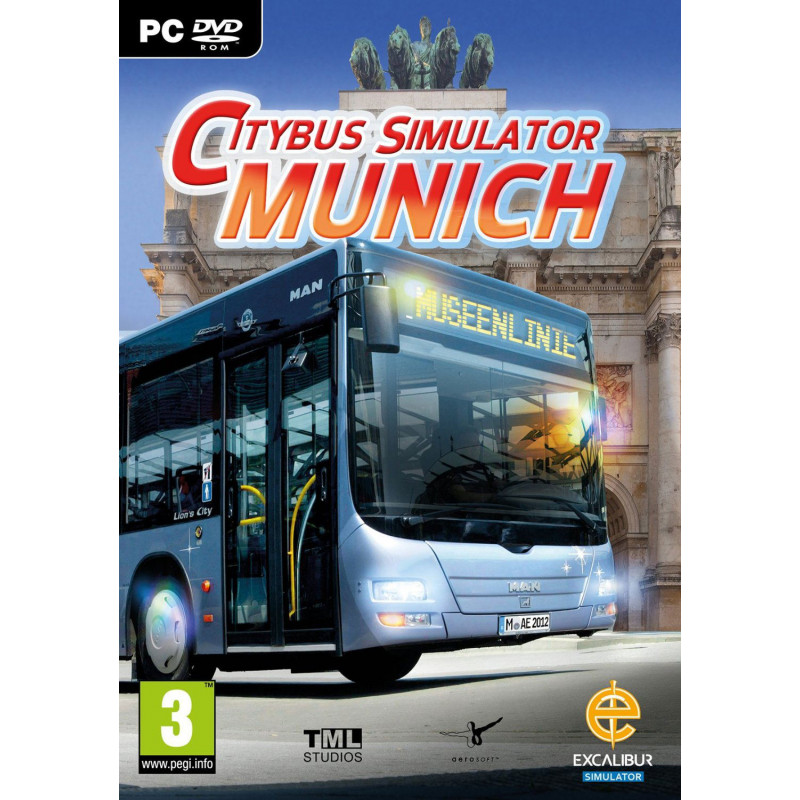 Citybus Simulator Munich (DVD-ROM)