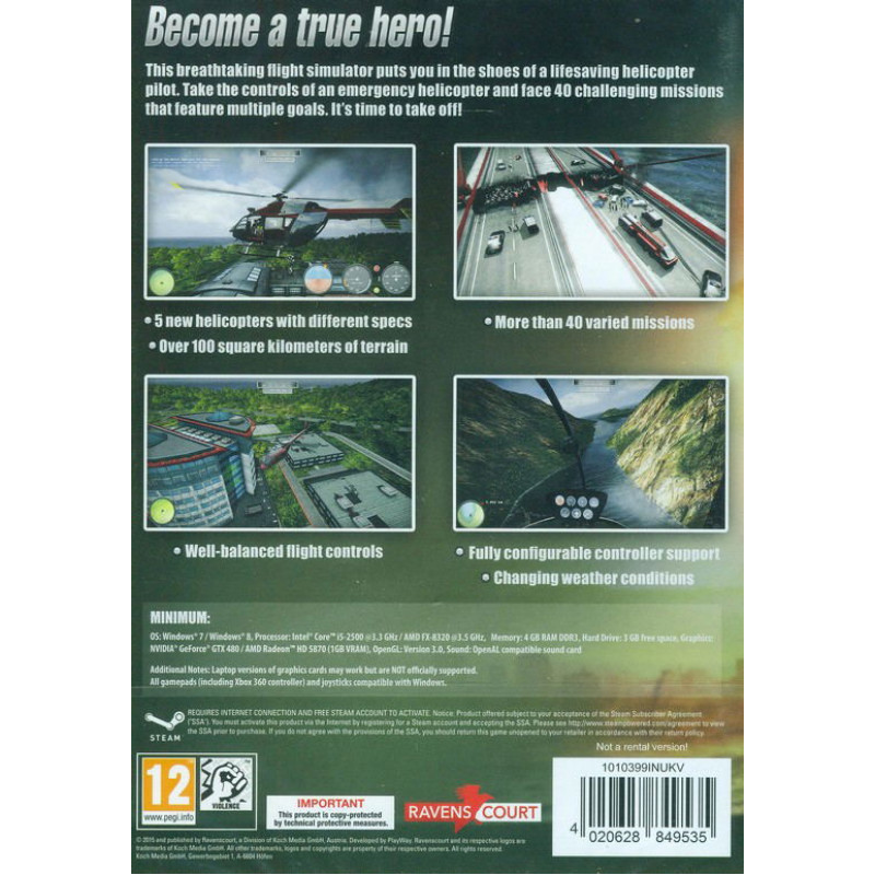 Helicopter 2015: Natural Disasters (DVD-ROM)