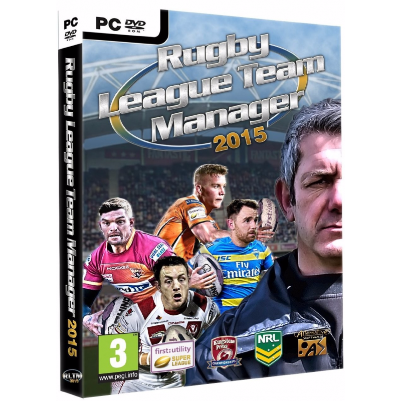 Rugby League Team Manager 2015 (DVD-ROM)