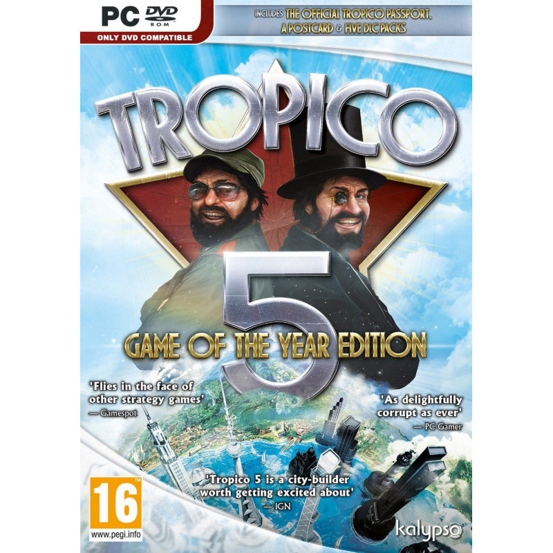 Tropico 5 (Game of the Year Edition) (DVD-ROM)