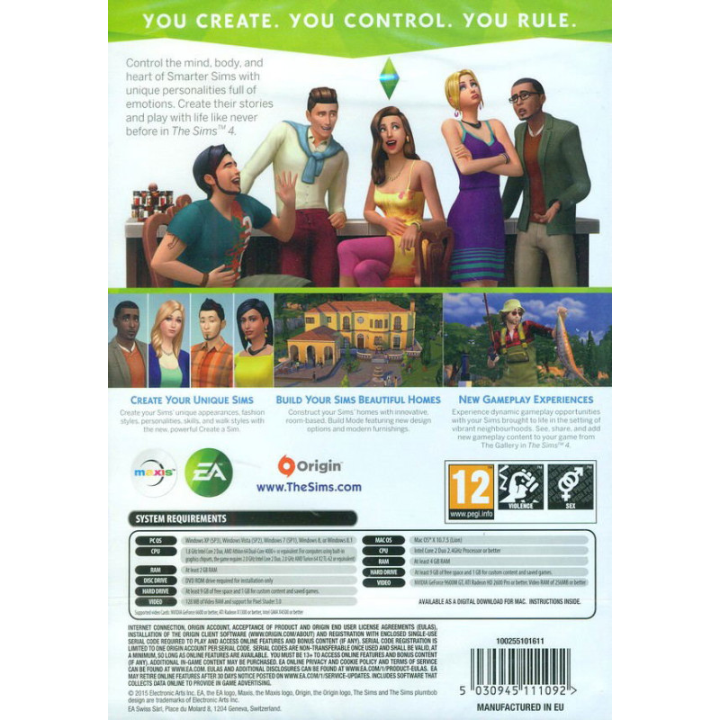 The Sims 4 (DVD-ROM)