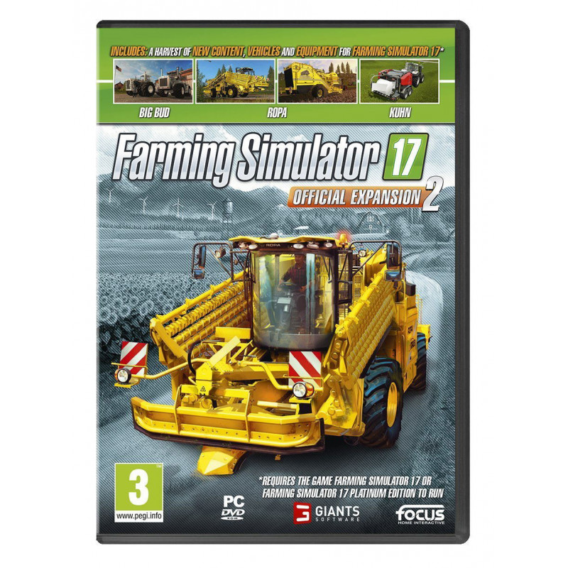 Farming Simulator 17: Official Expansion 2 (DVD-ROM)