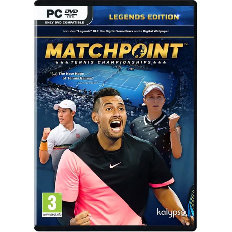 Matchpoint: Tennis Championships [Legends Edition] (DVD-ROM)