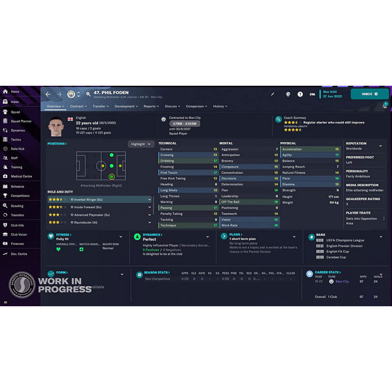 Football Manager 2023 (Code in a box)