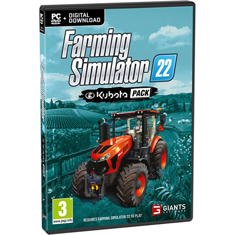 Farming Simulator 22 – Kubota Pack (DVD-ROM)