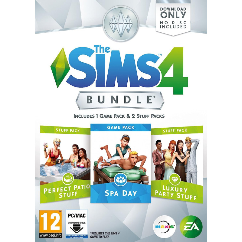 The Sims 4: Spa Day Bundle (Finland Cover)