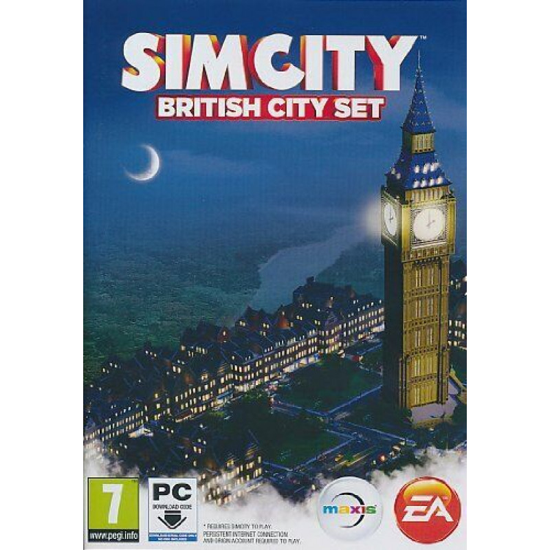 SimCity: British City Set (Code in a Box)