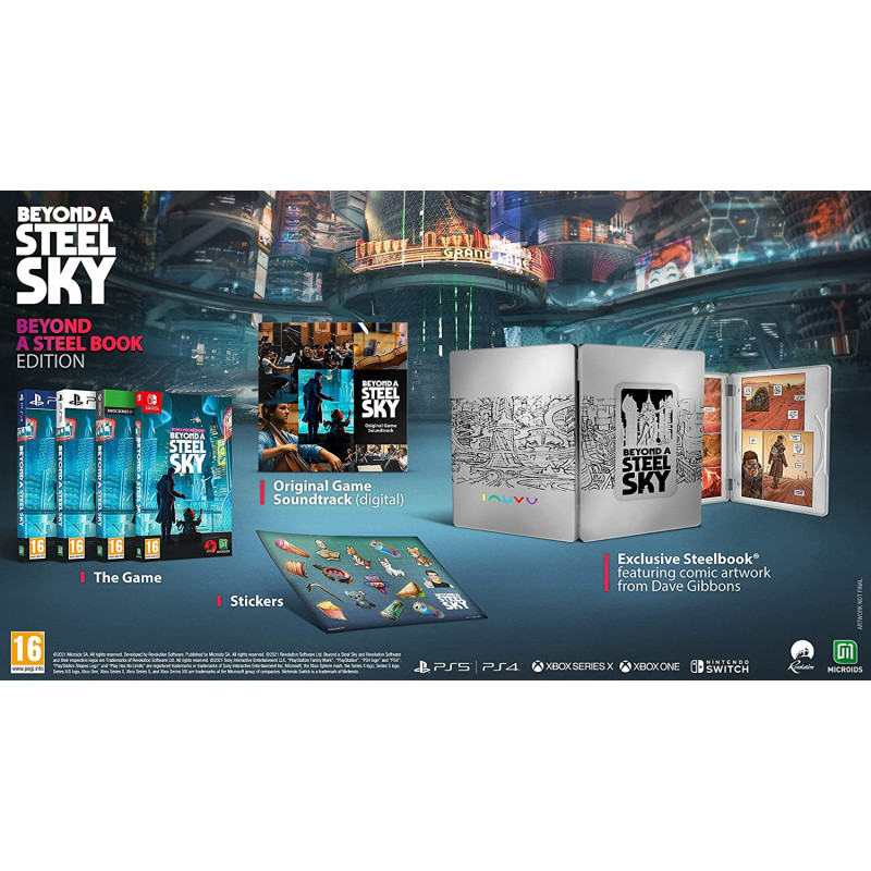 Beyond a Steel Sky [Steelbook Edition]