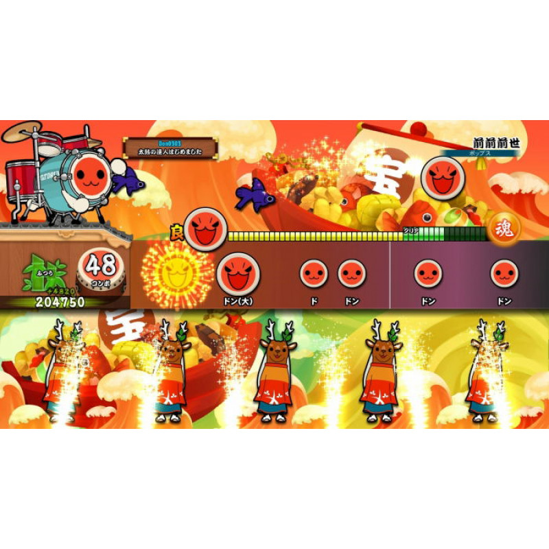 Taiko no Tatsujin Session de Dodon ga Don!