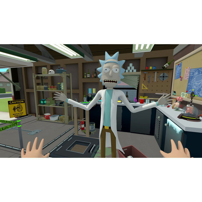 Rick and Morty Simulator: Virtual Rick-ality