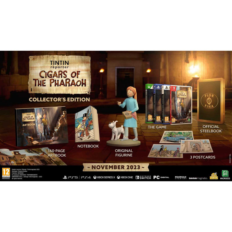 Tintin Reporter: Cigars of the Pharaoh [Collector's Edition]