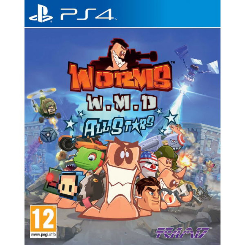 Worms WMD All Stars (3D Cover)