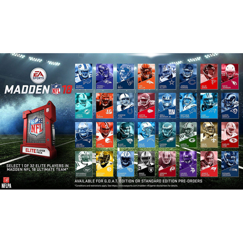 Madden NFL 18 [G.O.A.T. Edition]