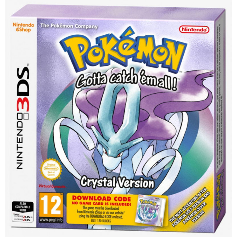 Pocket Monsters: Crystal Version (Code in a box)