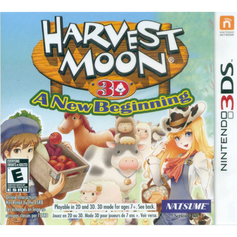 Harvest Moon 3D: A New Beginning