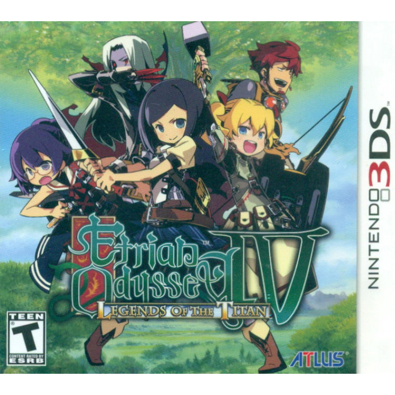 Etrian Odyssey IV: Legends of the Titan (w/ Music & Art Collection)