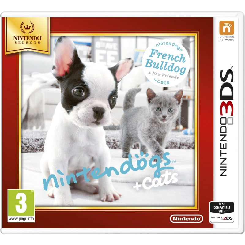 Nintendogs + Cats: French Bulldog & New Friends (Nintendo Selects)