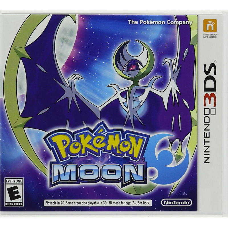 Pokemon Moon with bonus Lunala Figure