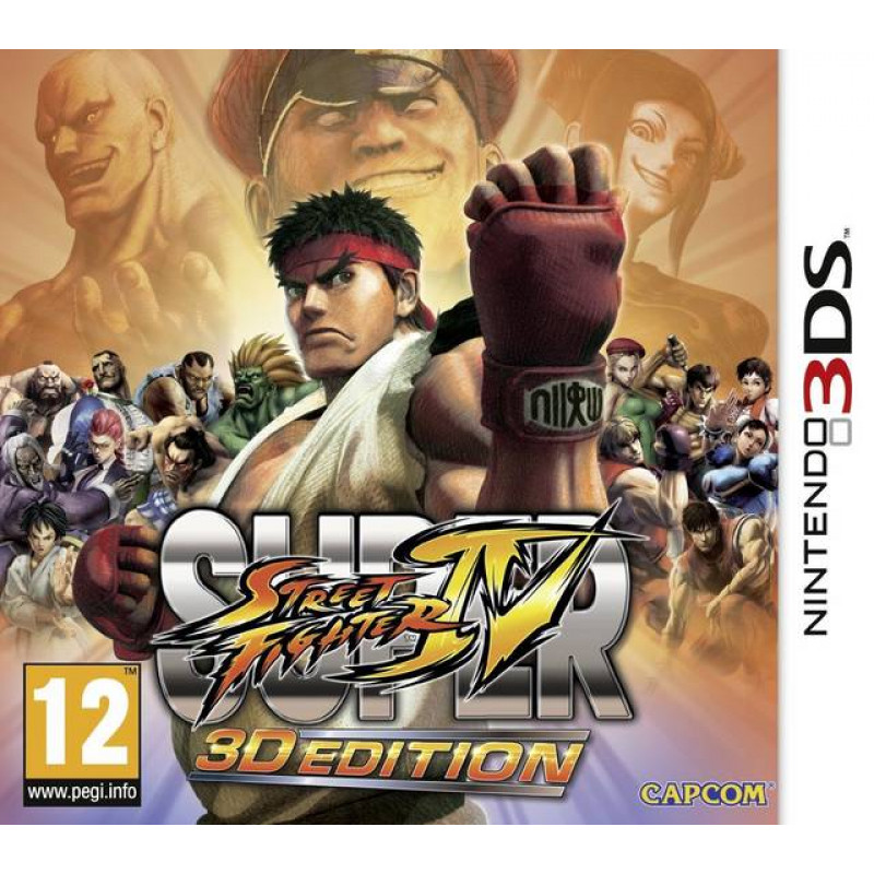 Super Street Fighter IV: 3D Edition (Italian Cover)